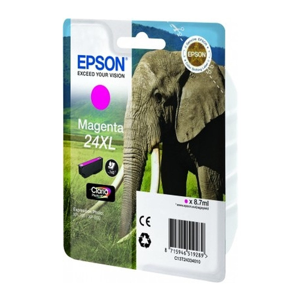 Cartouche d'origine Epson C13T24334010 / 24XL - magenta