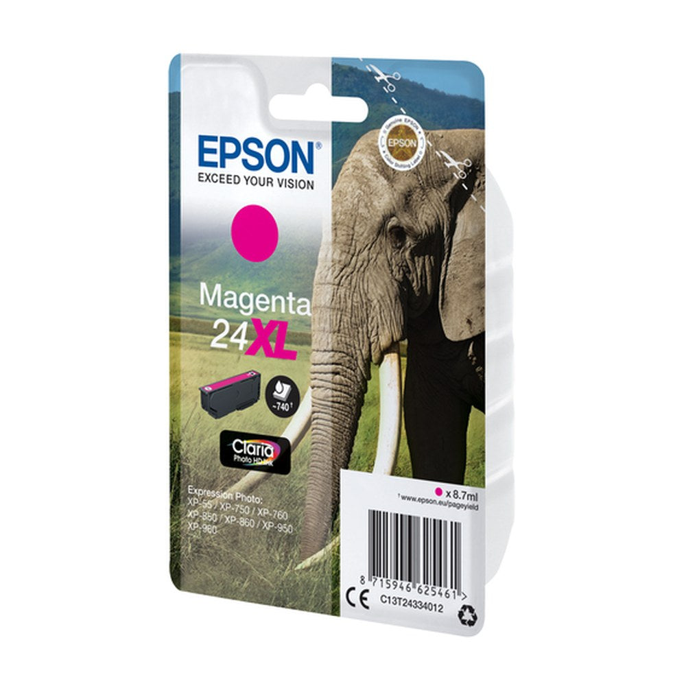 Cartouche d'origine Epson C13T24334022 / 24XL - magenta