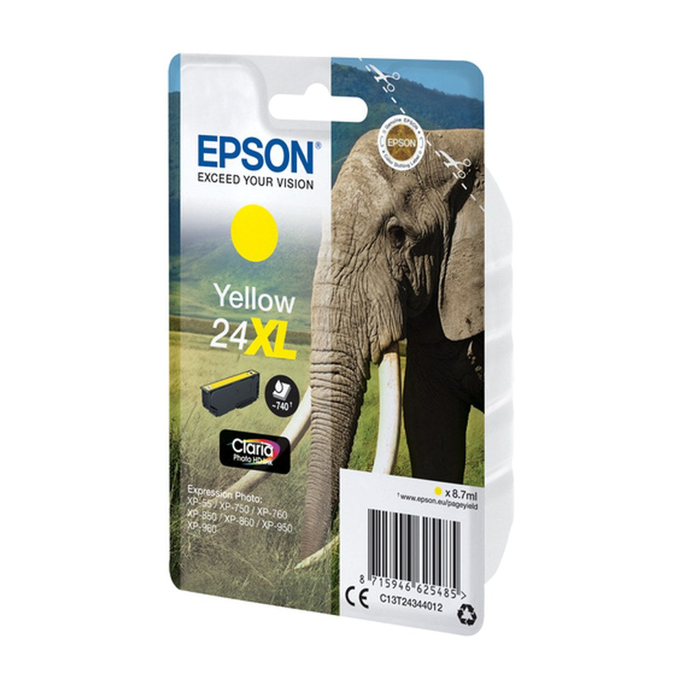 Cartouche d'origine Epson C13T24344022 / 24XL - jaune