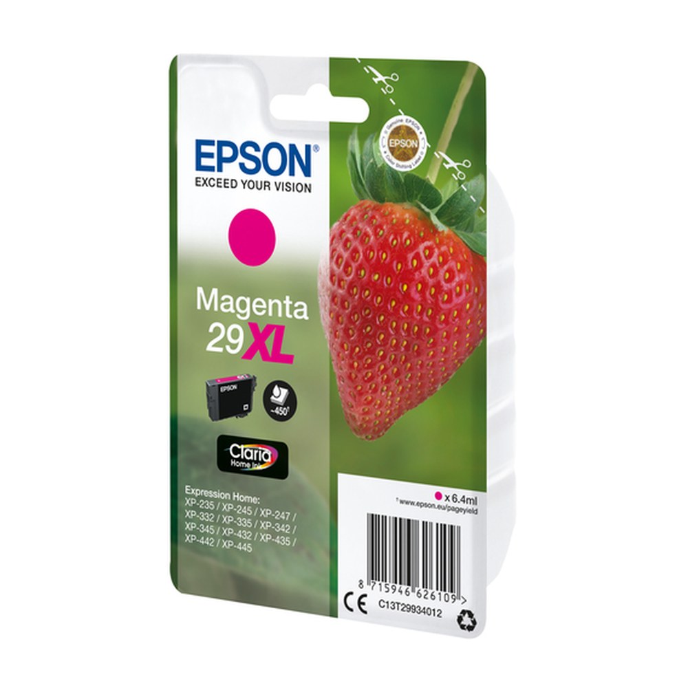Cartouche d'origine Epson C13T29934022 / 29XL - magenta