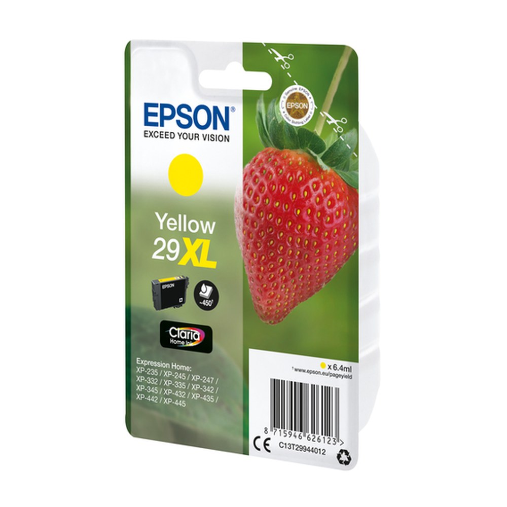 Cartouche d'origine Epson C13T29944012 / 29XL - jaune