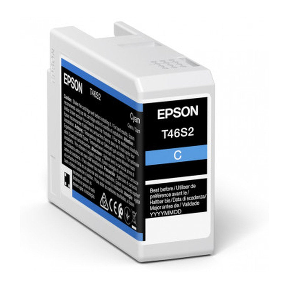 Cartouche d'origine Epson C13T46S200 / T46S2 - cyan