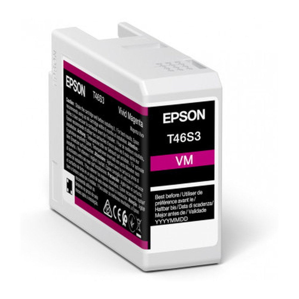 Cartouche d'origine Epson C13T46S300 / T46S3 - magenta