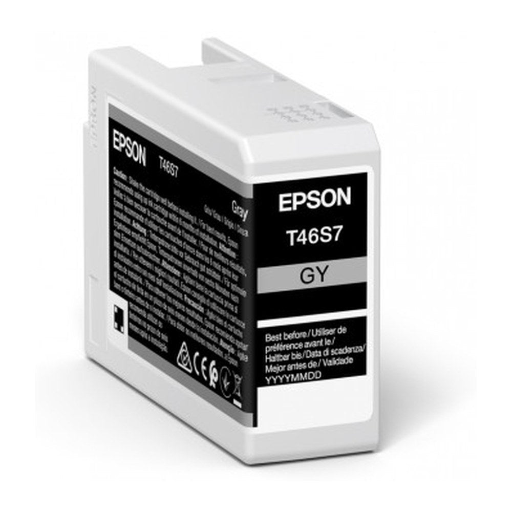 Cartouche d'origine Epson C13T46S700 / T46S7 - grise