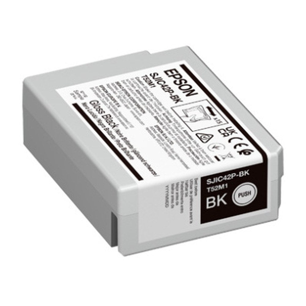 Cartouche d'origine Epson C13T52M140 / SJIC-42-P-BK - noire