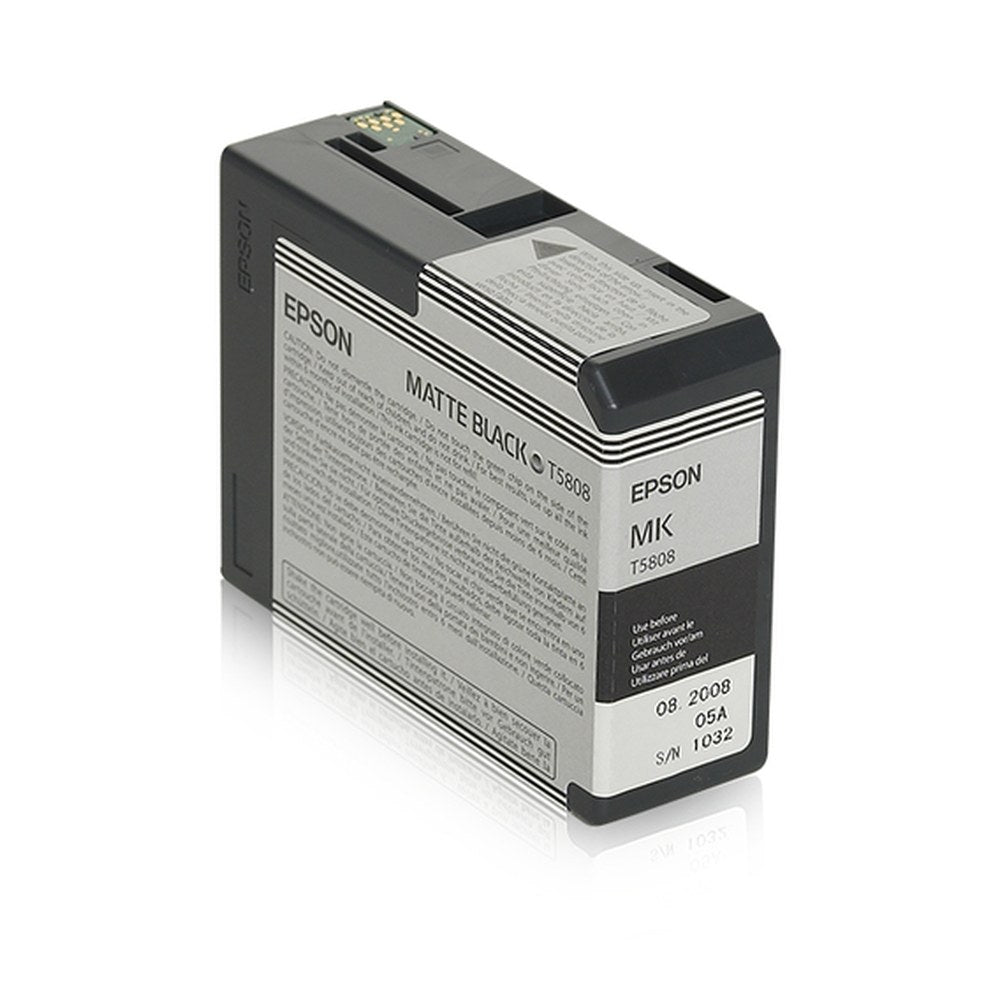 Cartouche d'origine Epson C13T58080N / T5808 - noire