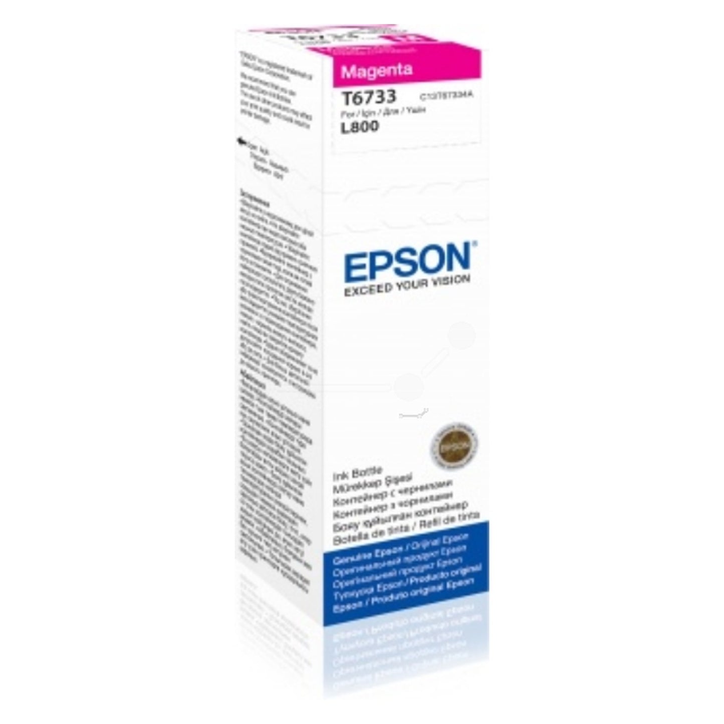 Bouteille d'encre d'origine Epson C13T67334A / T6733 - magenta