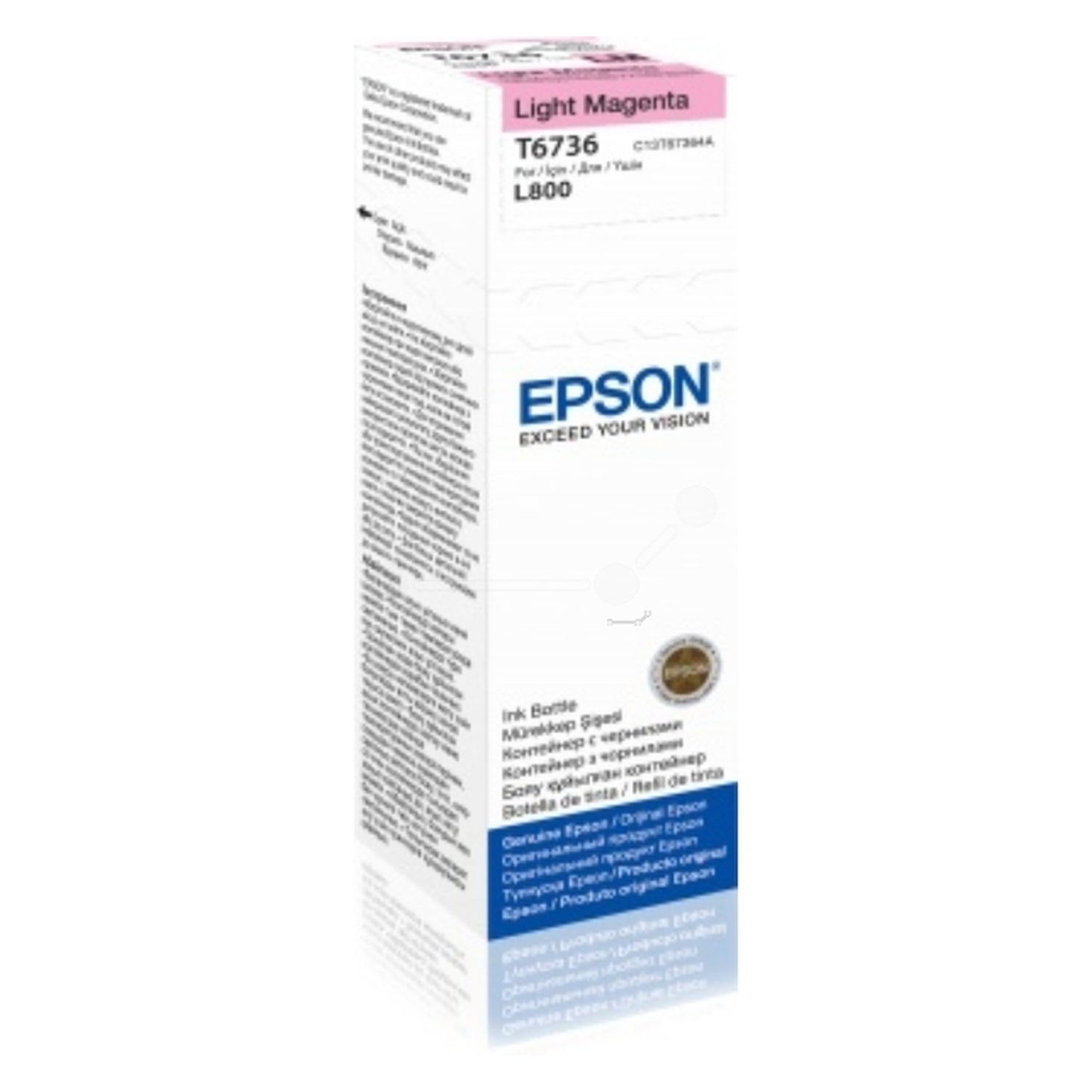 Bouteille d'encre d'origine Epson C13T67364A / T6736 - magenta photo