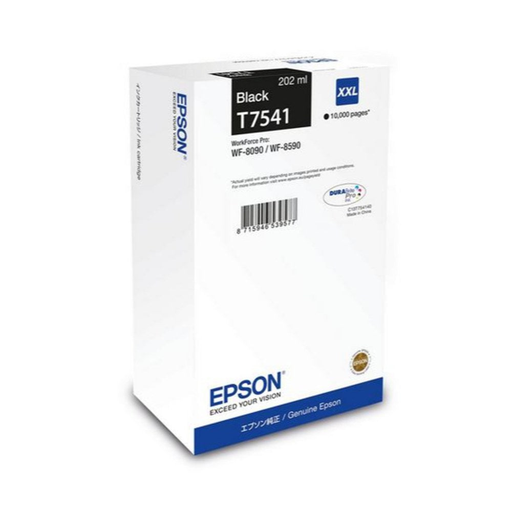 Cartouche d'origine Epson C13T75414N / T7541 - noire