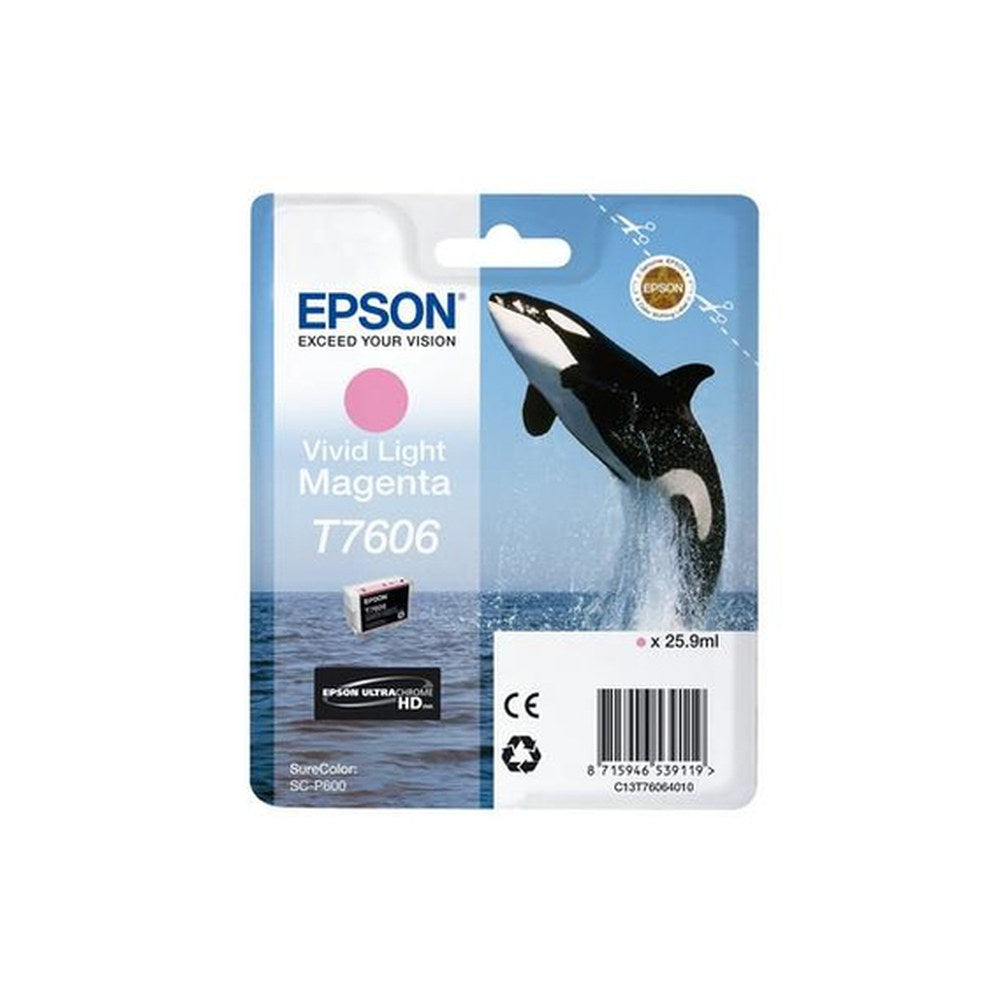Cartouche d'origine Epson C13T76064N10 / T7606 - magenta photo