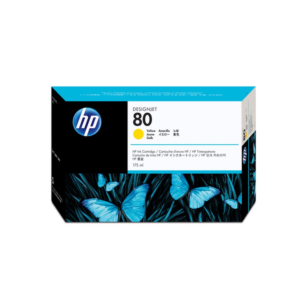 Cartouche d'origine HP C4873A / 80 - jaune