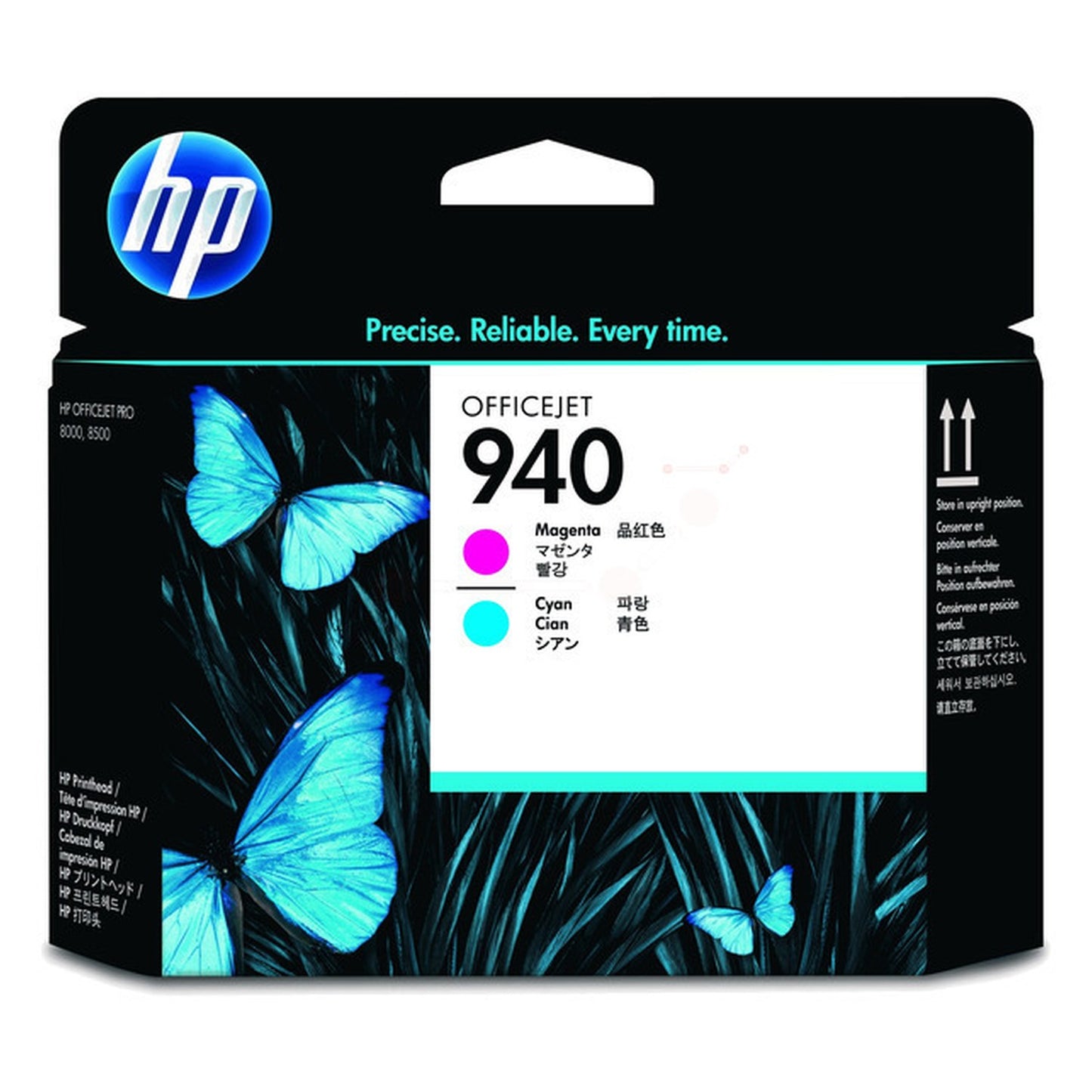 Tête d'impression d'origine HP C4901A / 940 - cyan, magenta