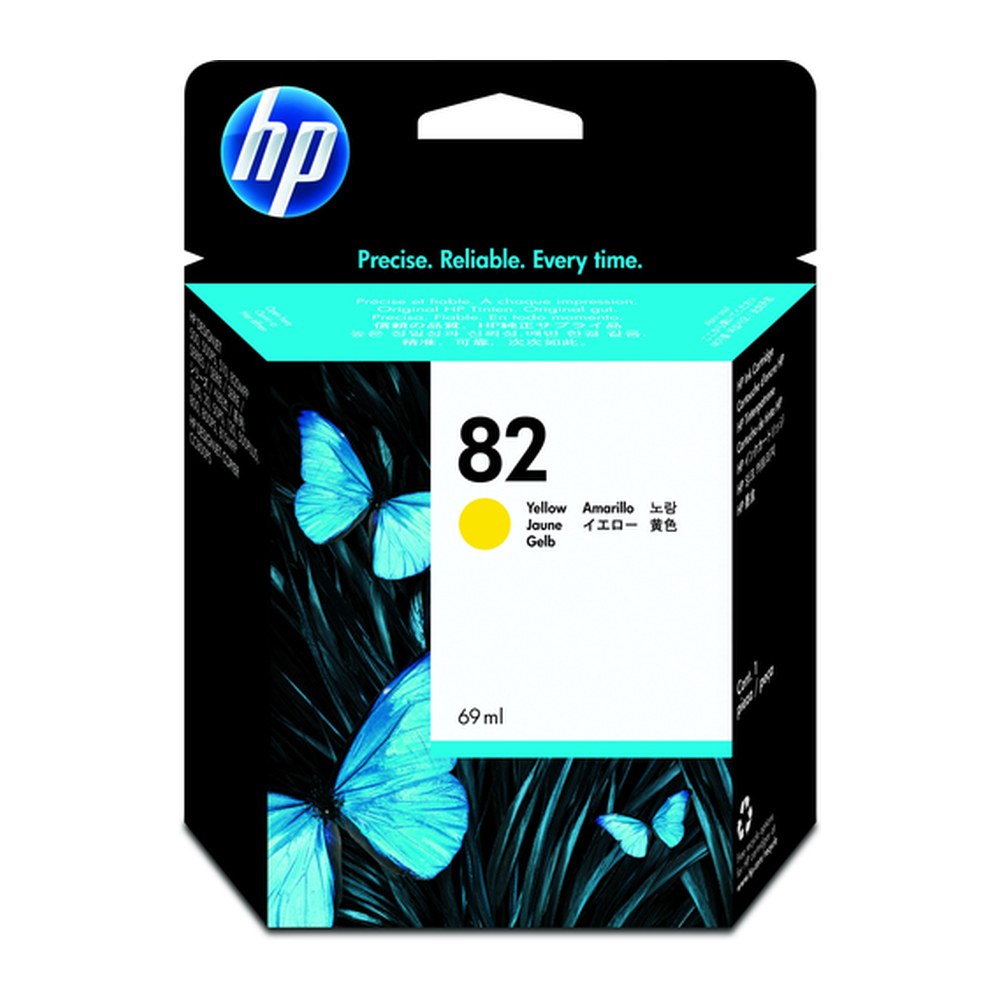 Cartouche d'origine HP C4913A / 82 - jaune