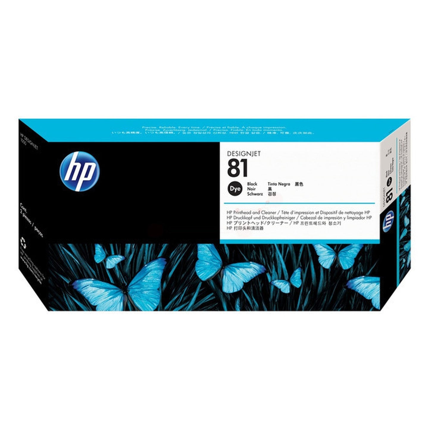Tête d'impression d'origine HP C4950A / 81 - noire