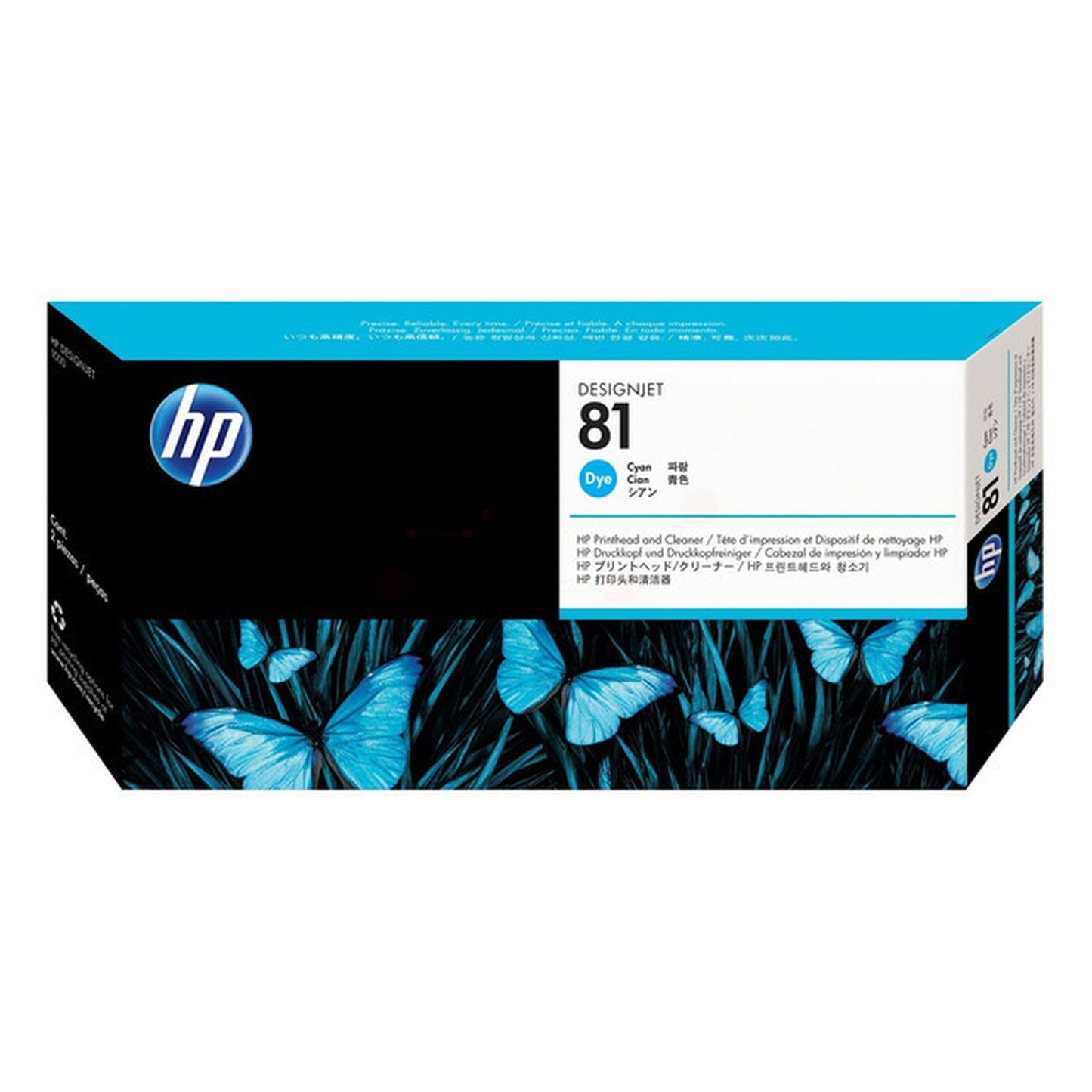Tête d'impression d'origine HP C4951A / 81 - cyan