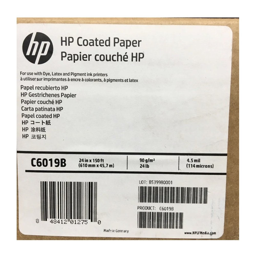 Papier 24 pouces d'origine HP C6019B