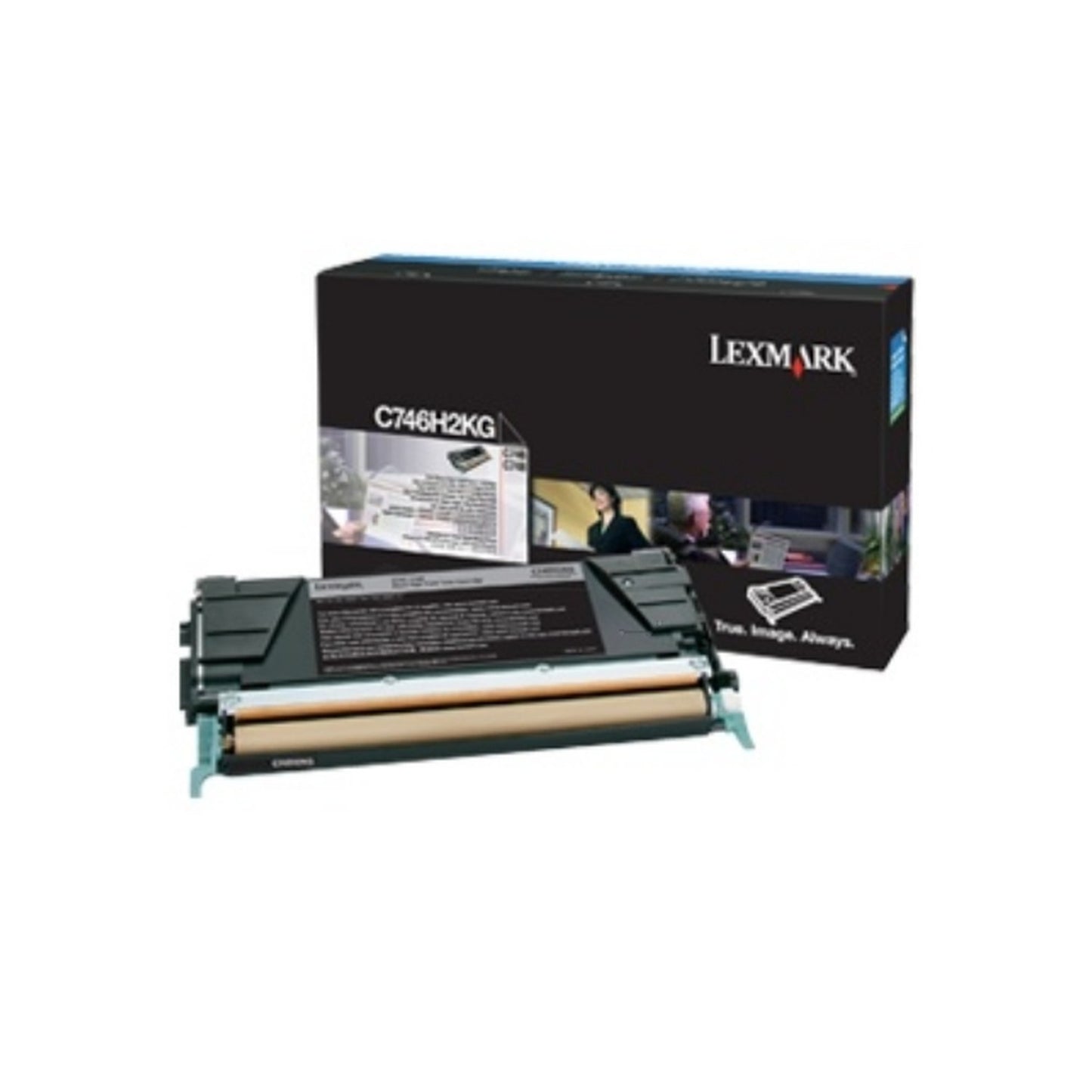 Toner d'origine Lexmark C746H3KG - noir