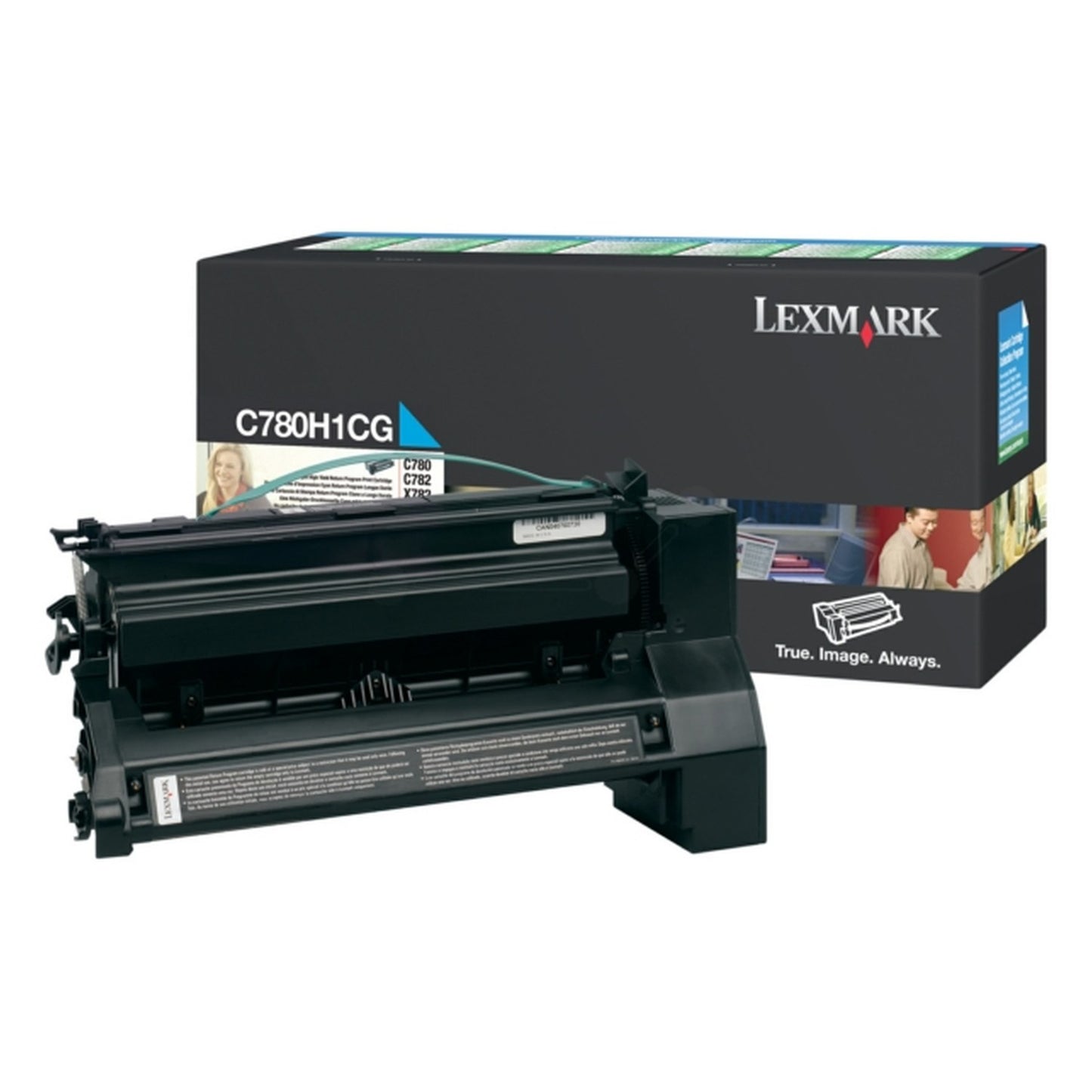 Toner d'origine Lexmark C780H1CG - cyan