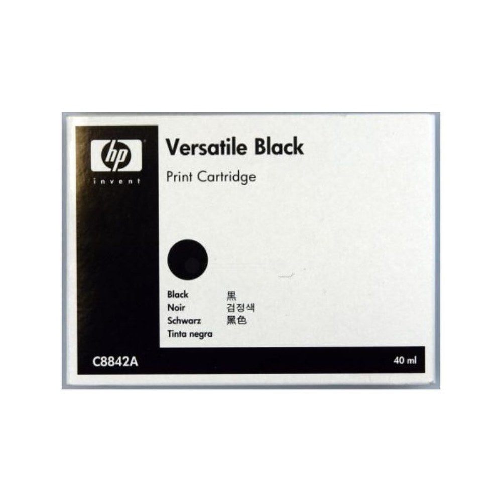 Cartouche d'origine HP C8842A - noire
