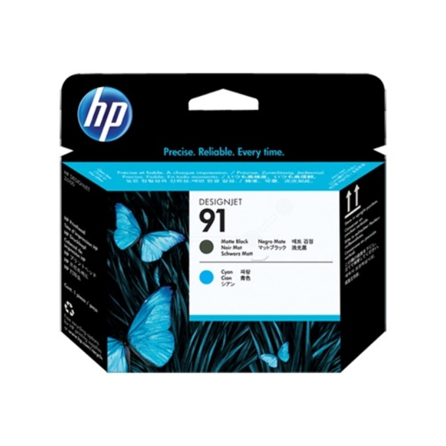 Tête d'impression d'origine HP C9460A / 91 - noire, cyan