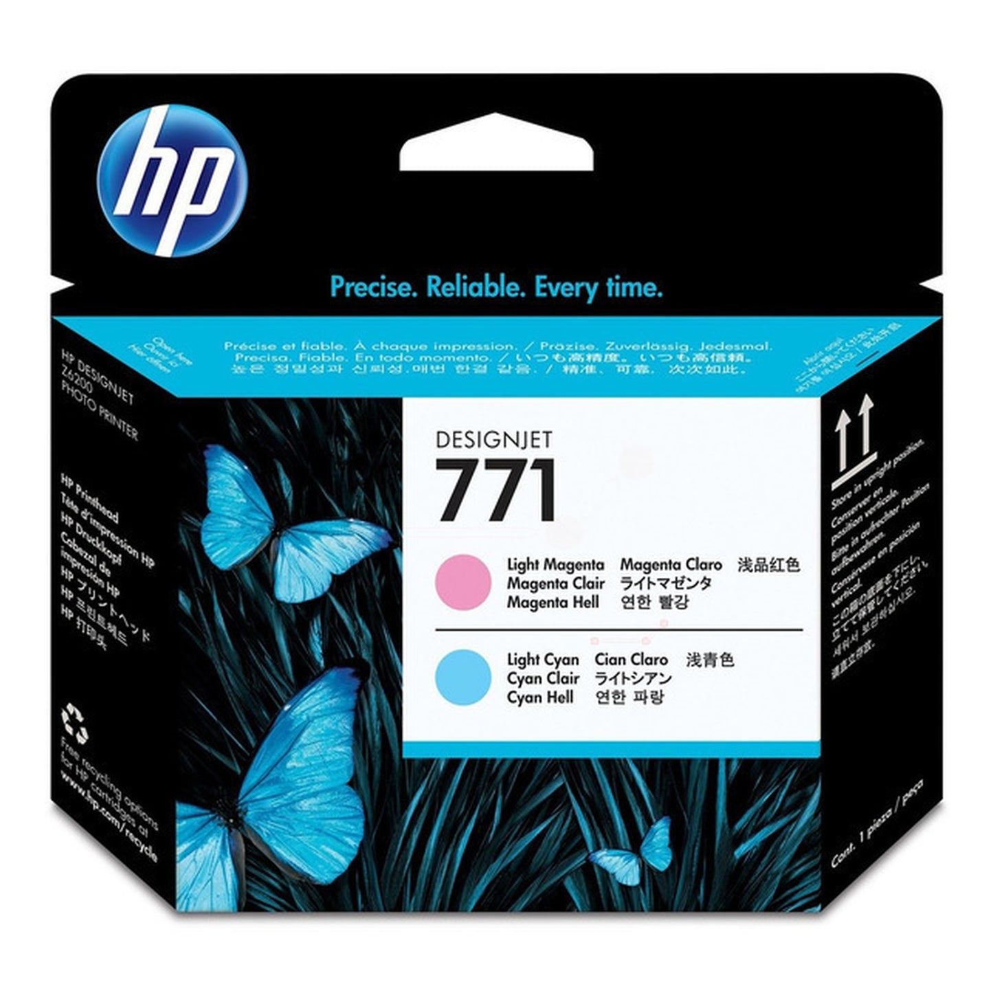 Tête d'impression d'origine HP CE019A / 771 - cyan, magenta phot claire