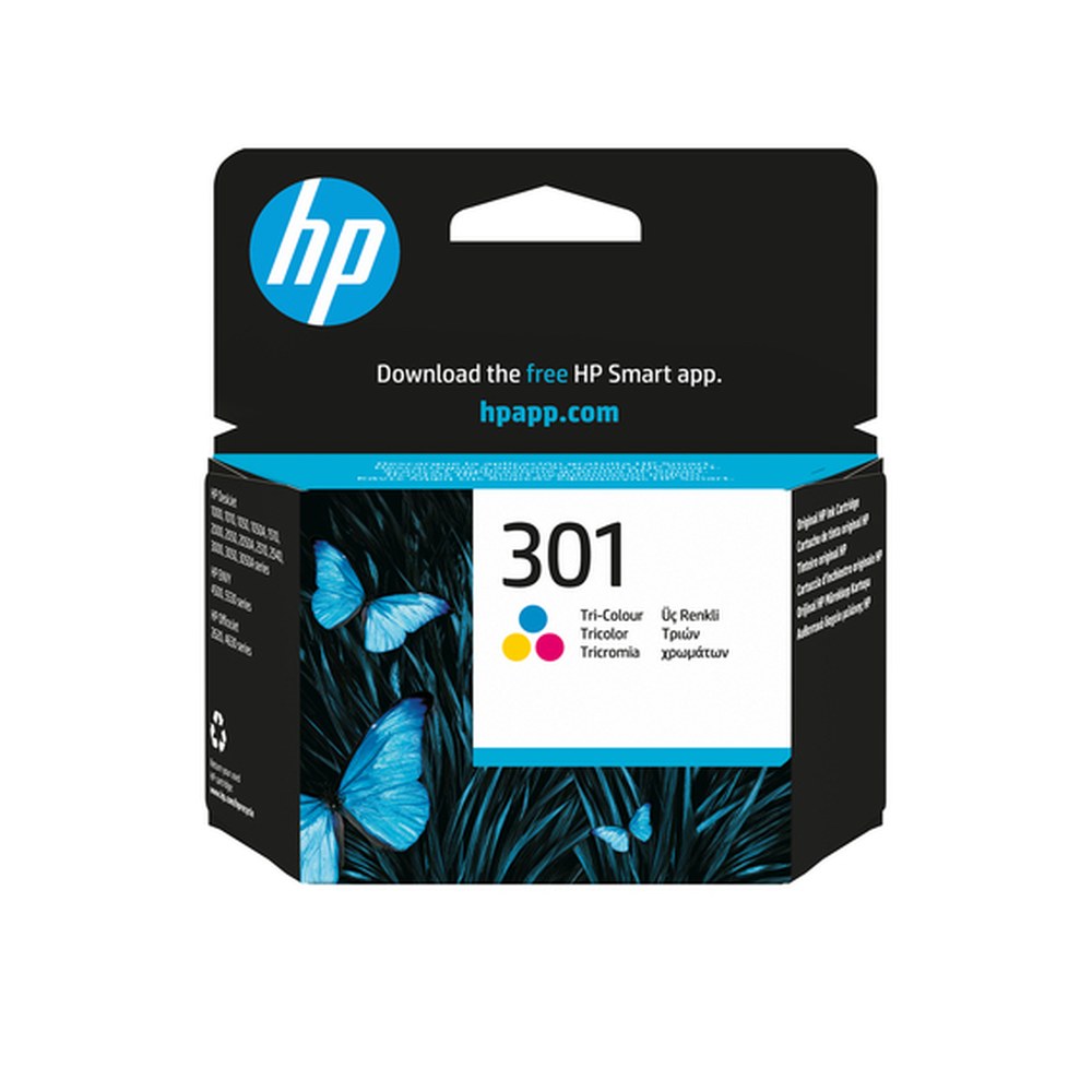 Cartouche d'origine HP CH562EE / 301 - multicouleur