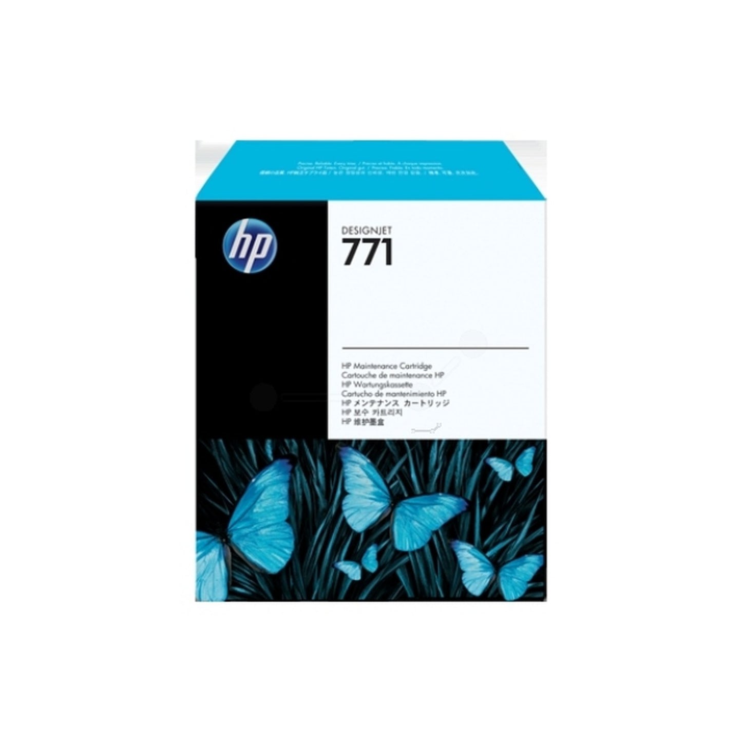 Boîte d'encre restant d'origine HP CH644A / 771