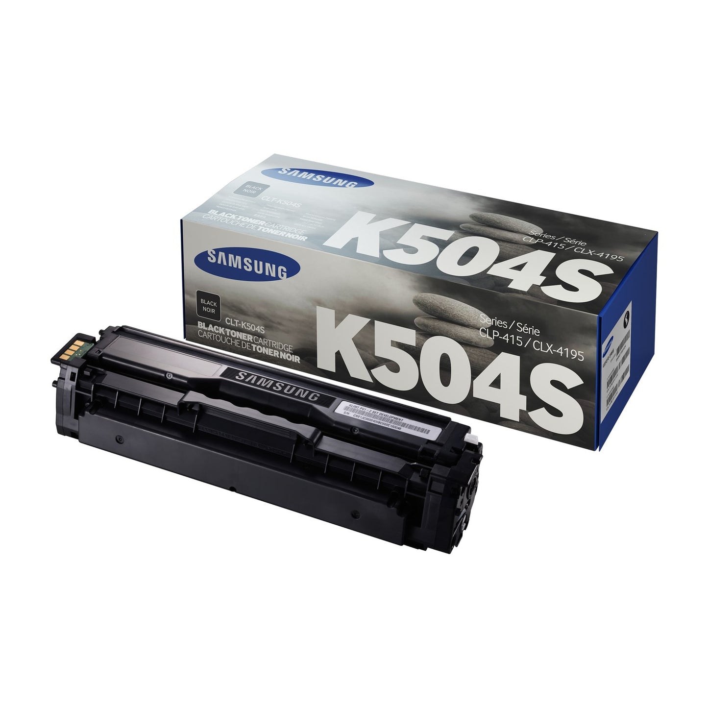 Toner d'origine Samsung CLTK504SELS / K504 - noir