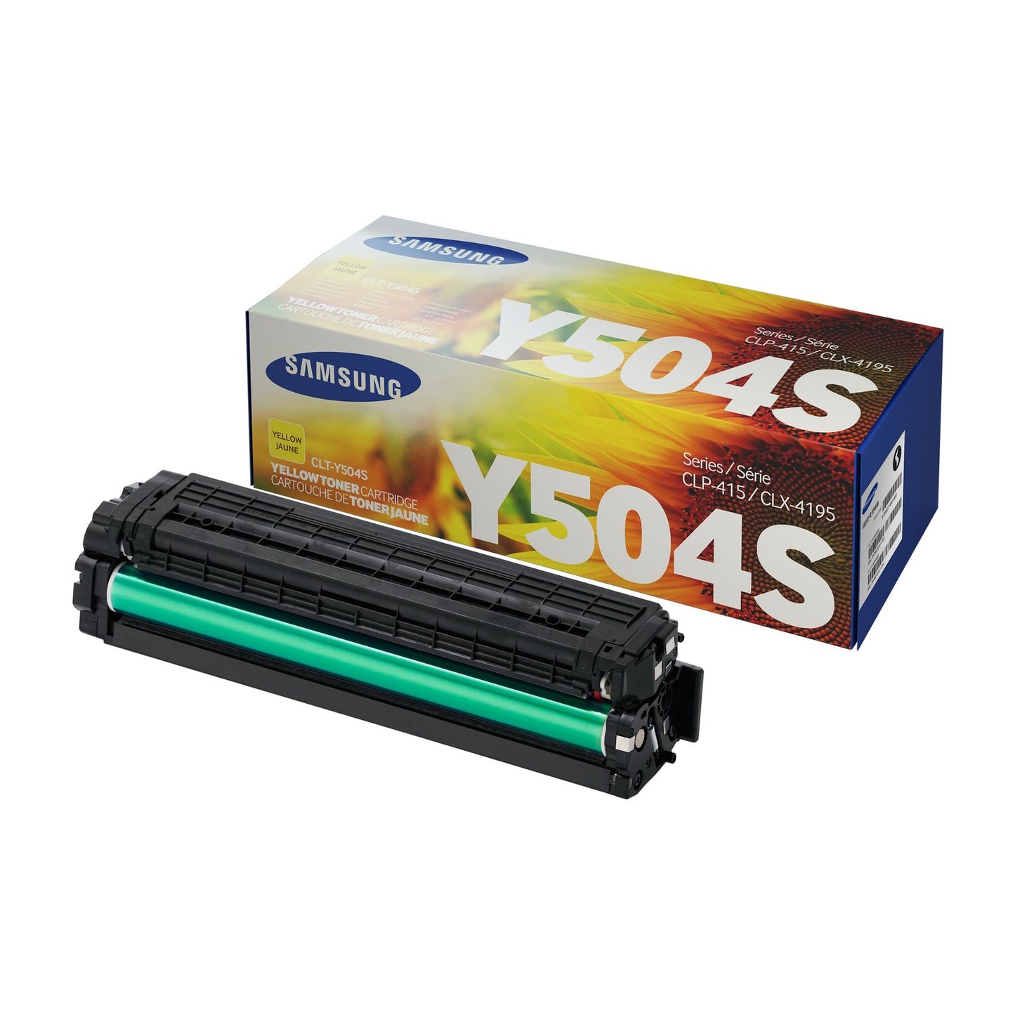 Toner d'origine Samsung CLTY504SELS / Y504 - jaune