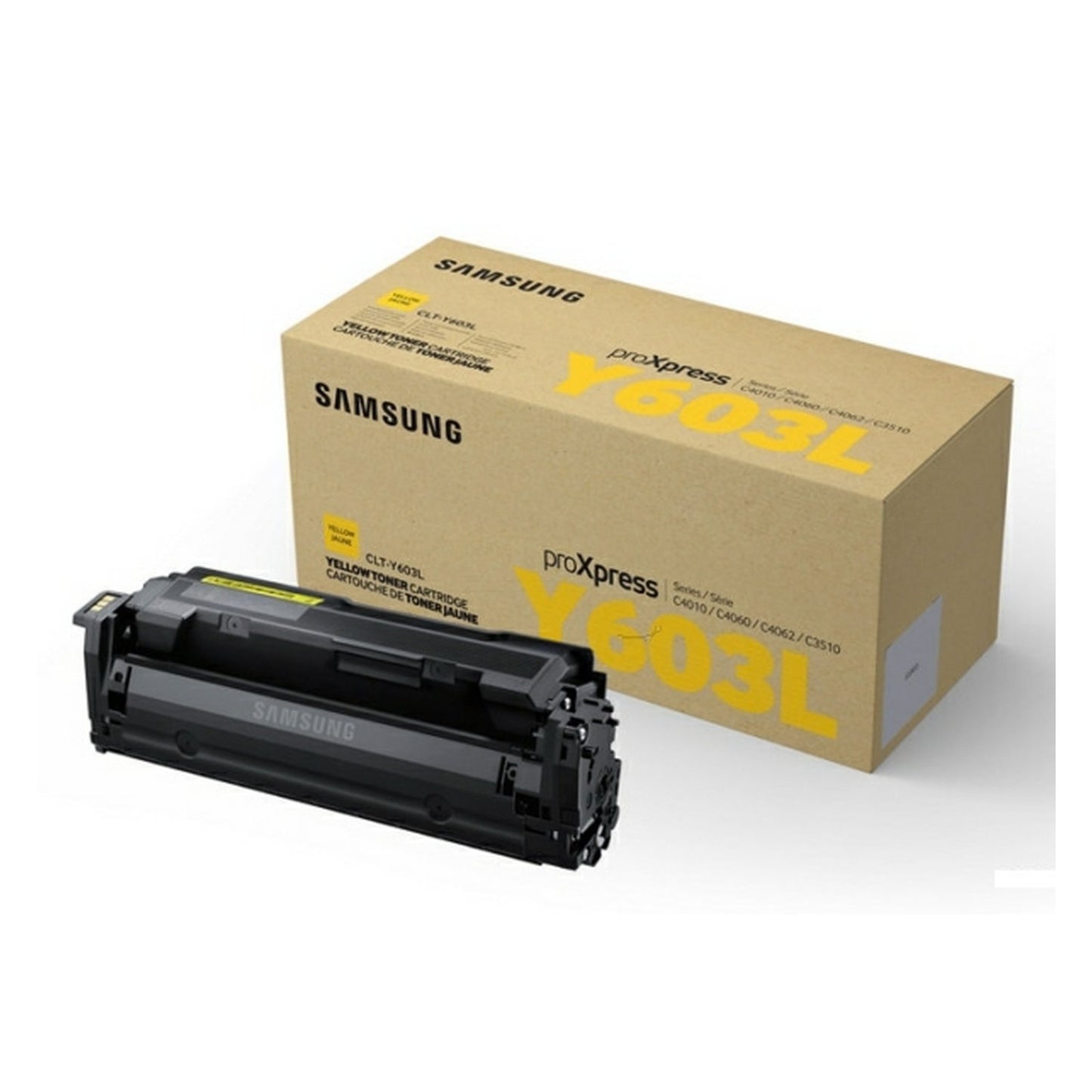 Toner d'origine Samsung CLTY603LELS / Y603L - jaune