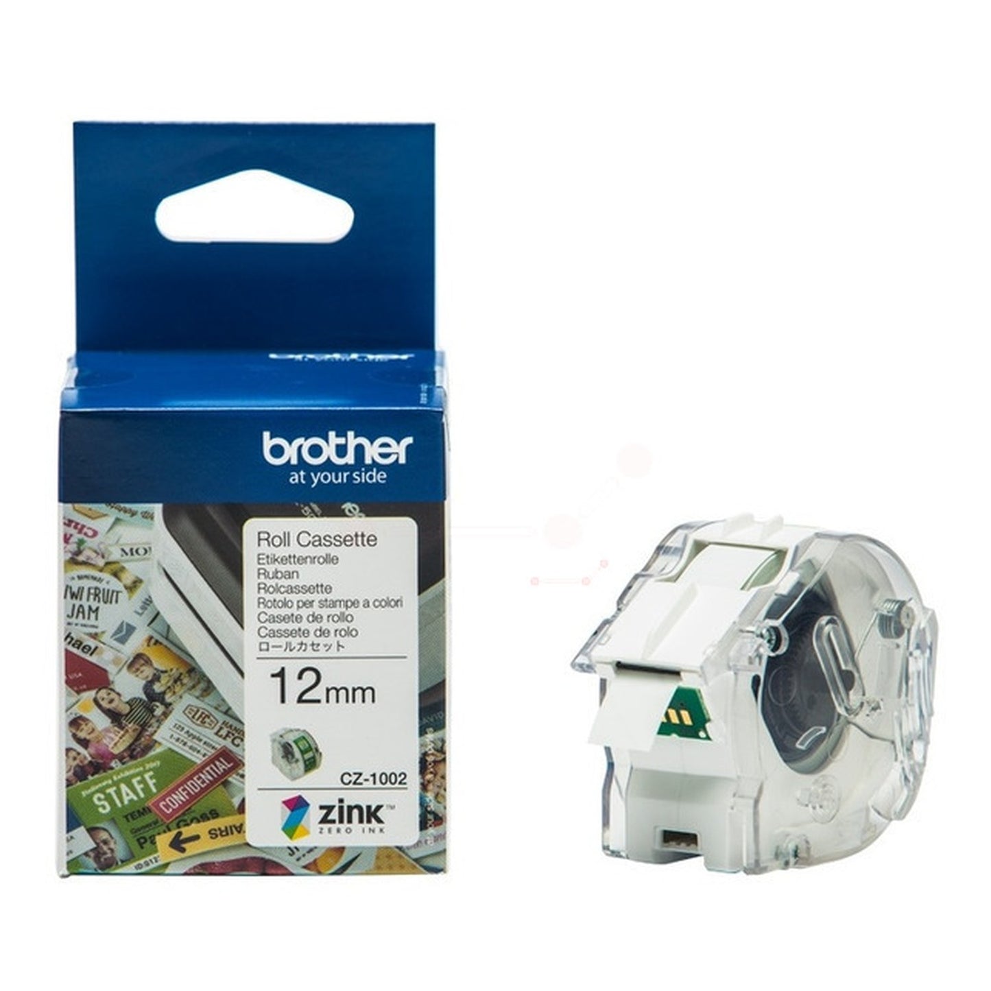Rouleau d'étiquettes d'origine Brother CZ1002