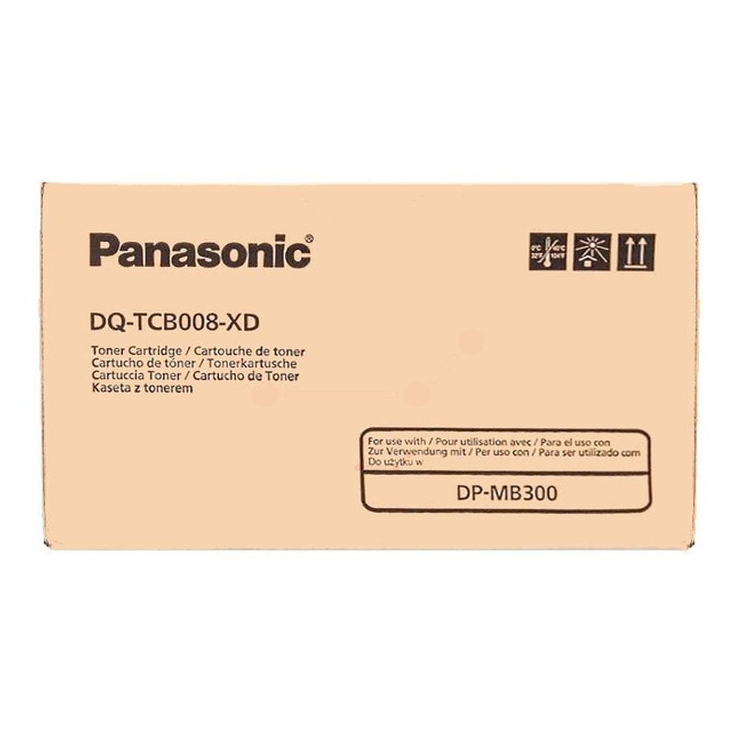 Toner d'origine Panasonic DQTCB008XD - noir