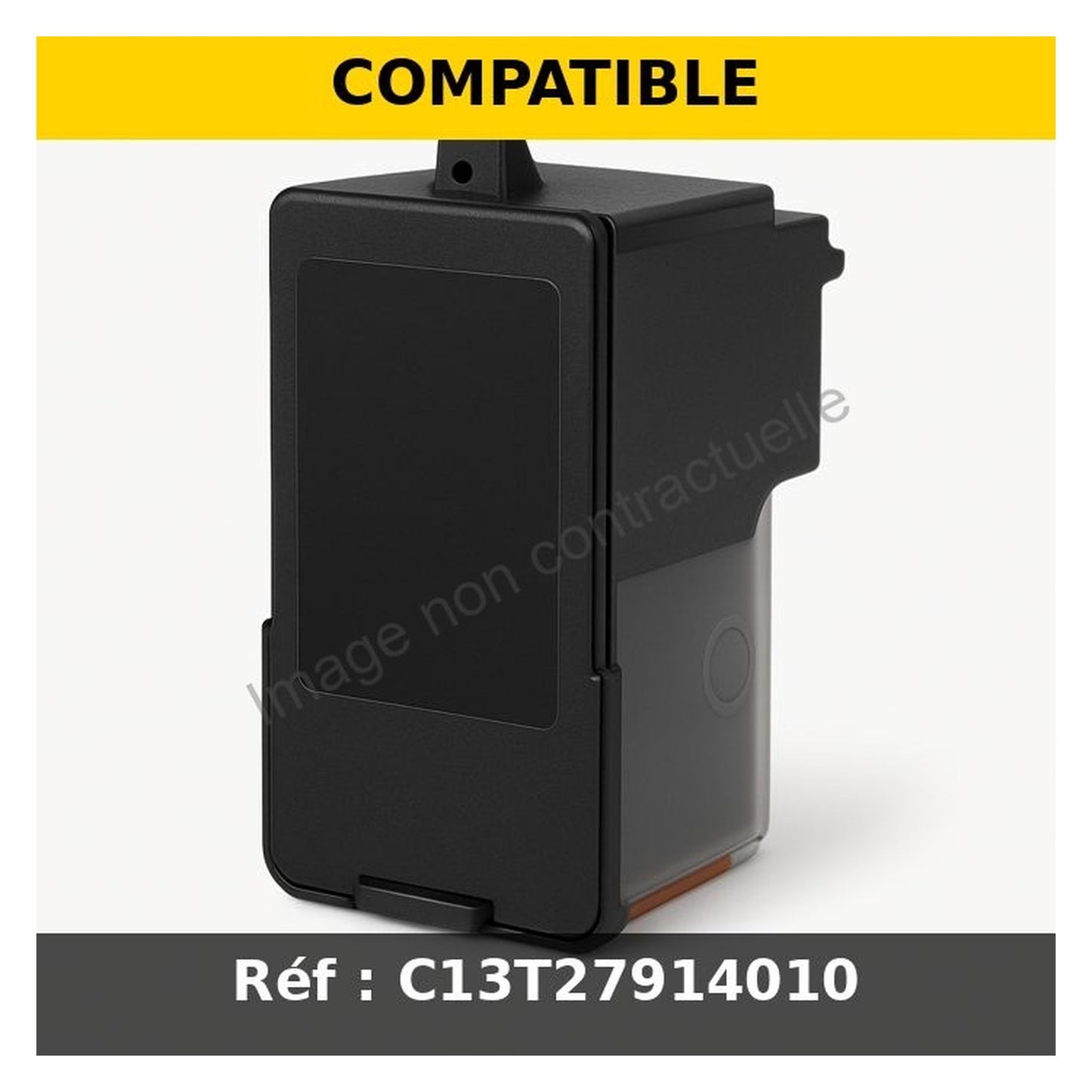 Cartouche compatible Epson C13T27914010 / 27XXL - noire