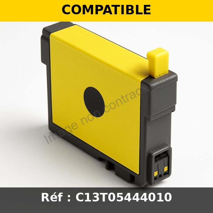 Cartouche Marque de Epson T0544 Jaune (400 copies)