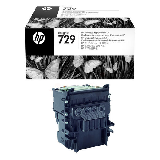 Kit de remplacement des Têtes d'impression de la Marque HP (HP729) F9J81A Noir Photo