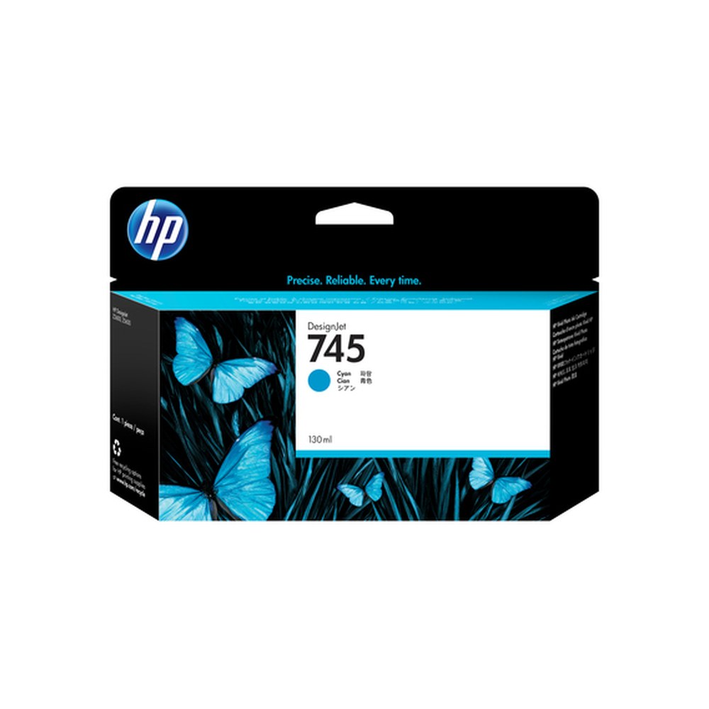 Cartouche d'origine HP F9J97A / 745 - cyan