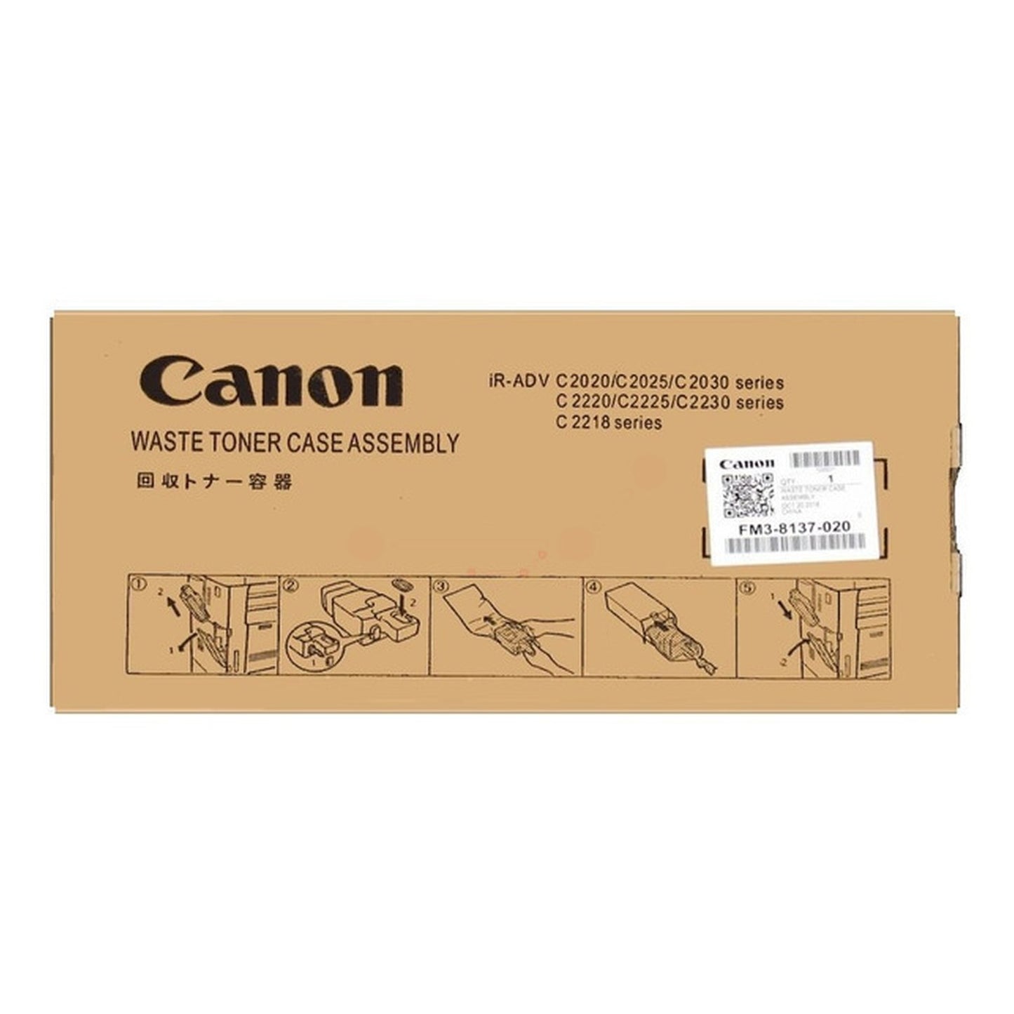 Bac de récupération de Toner de Marque Canon FM3-8137-000 FM38137000 , FM3-8137-000 - 1x Aucune Couleurs