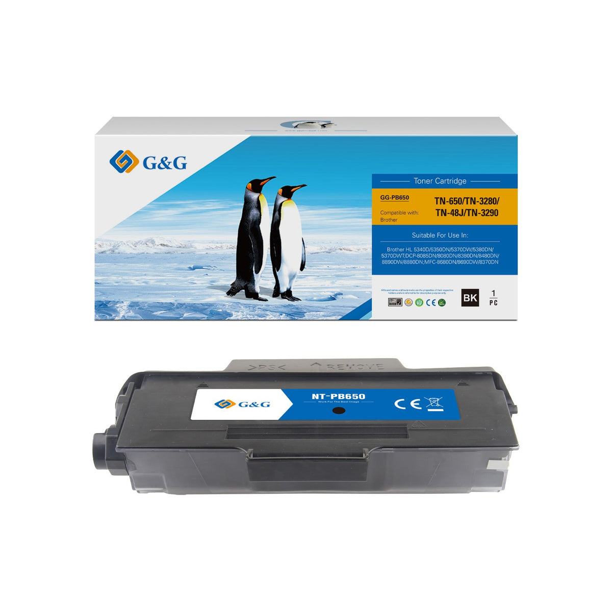 Toner compatible premium Brother TN3280 - noir