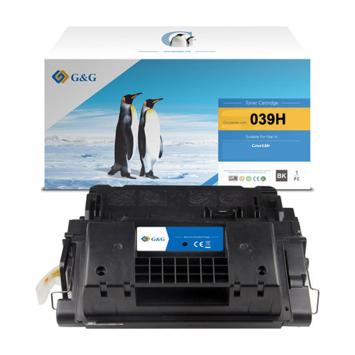 Toner compatible premium Canon 0288C001 / 039 H - noir
