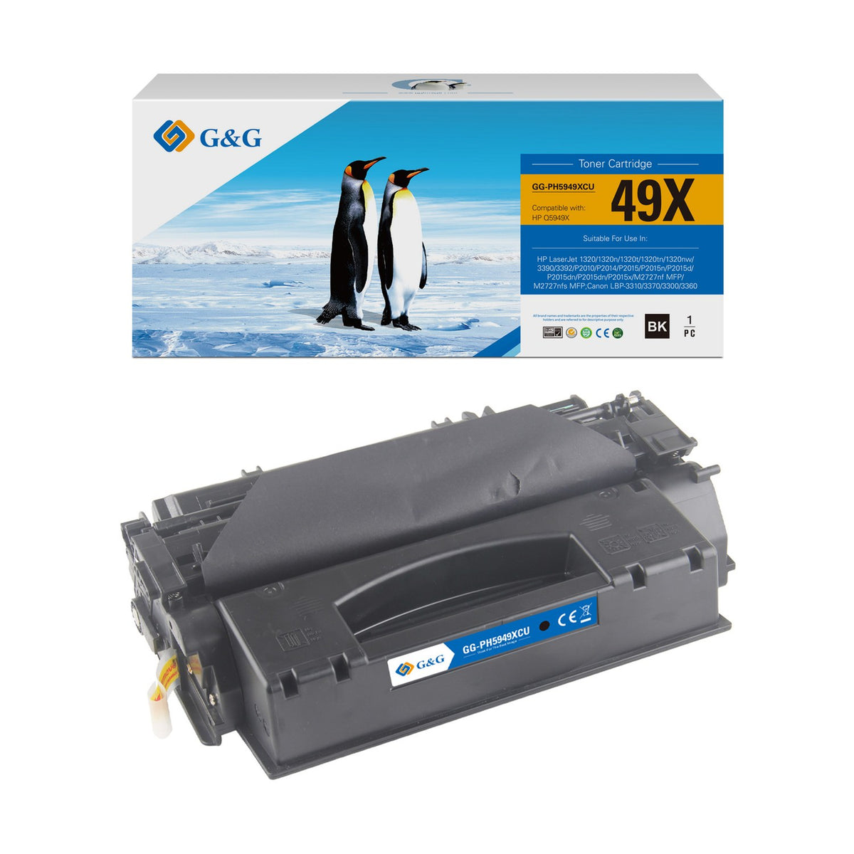 Toner compatible premium HP Q5949X / 49X - noir