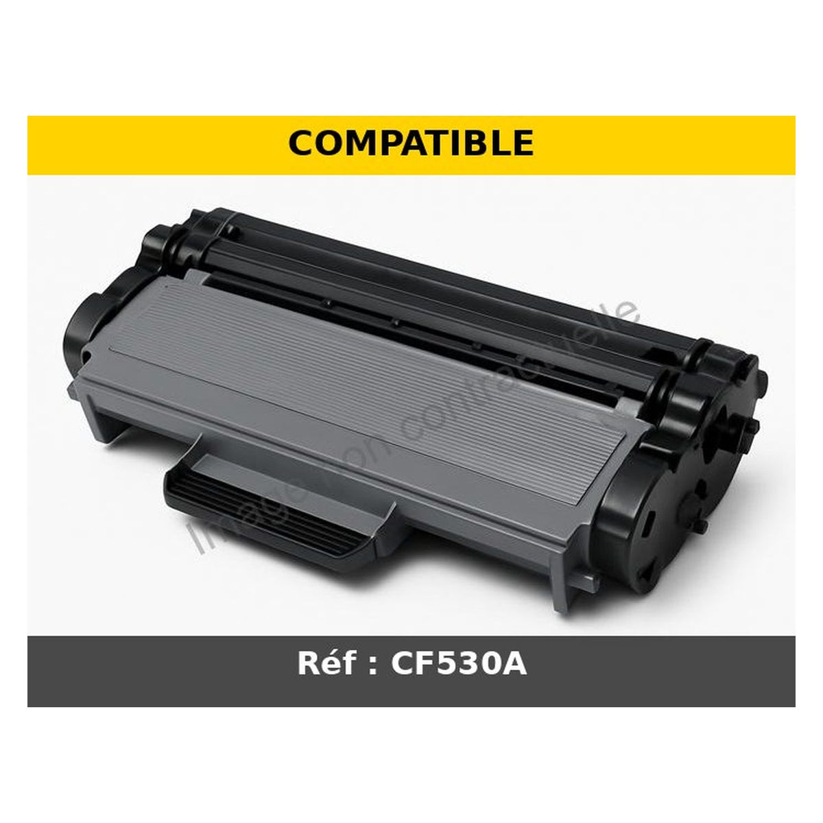 Toner compatible premium HP CF530A / 205A - noir