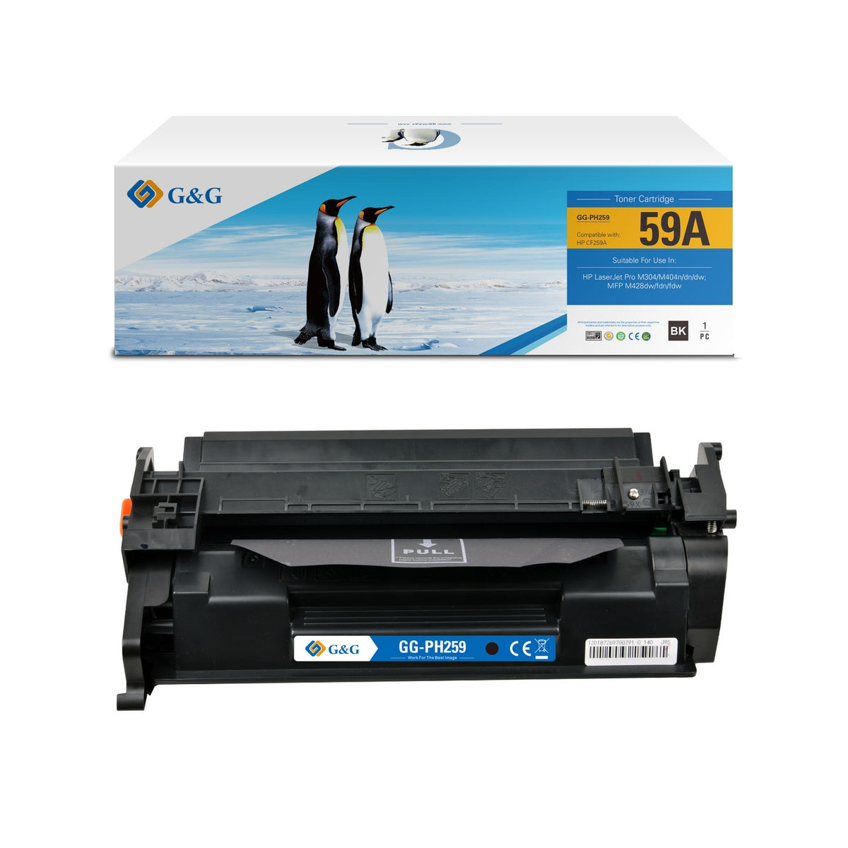 Toner compatible premium HP CF259A / 59A - noir