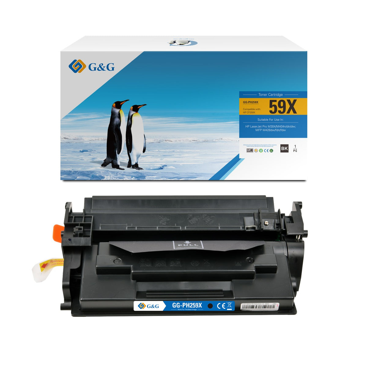 Toner compatible premium HP CF259X / 59X - noir