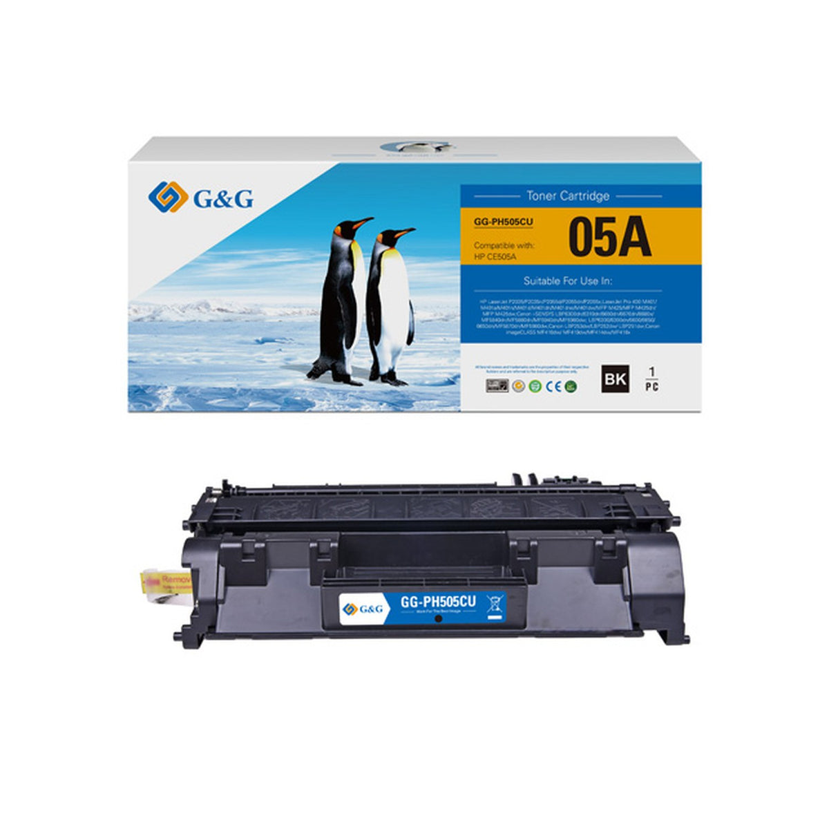 Toner compatible premium HP CF280A / 80A - noir
