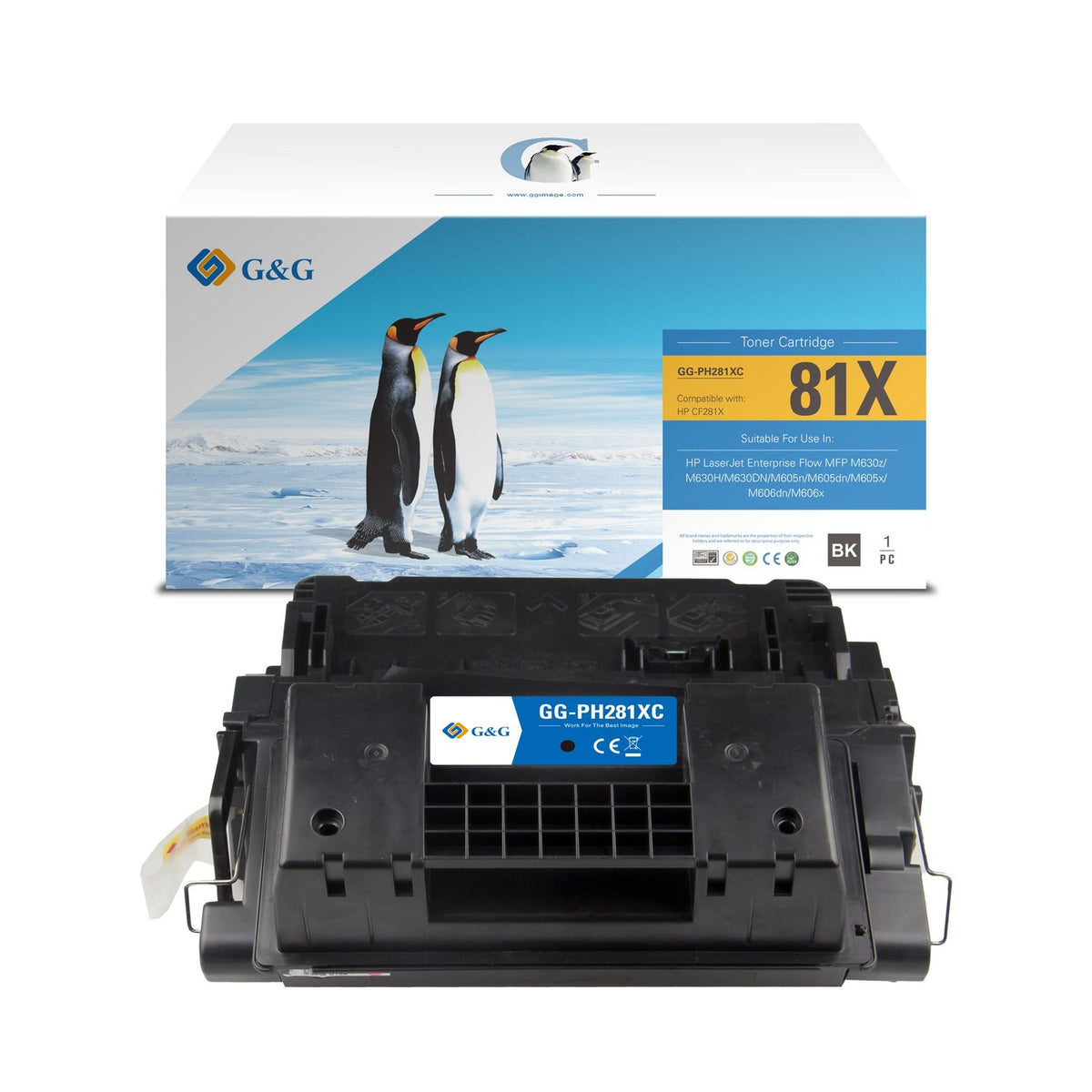 Toner compatible premium HP CF281X / 81X - noir