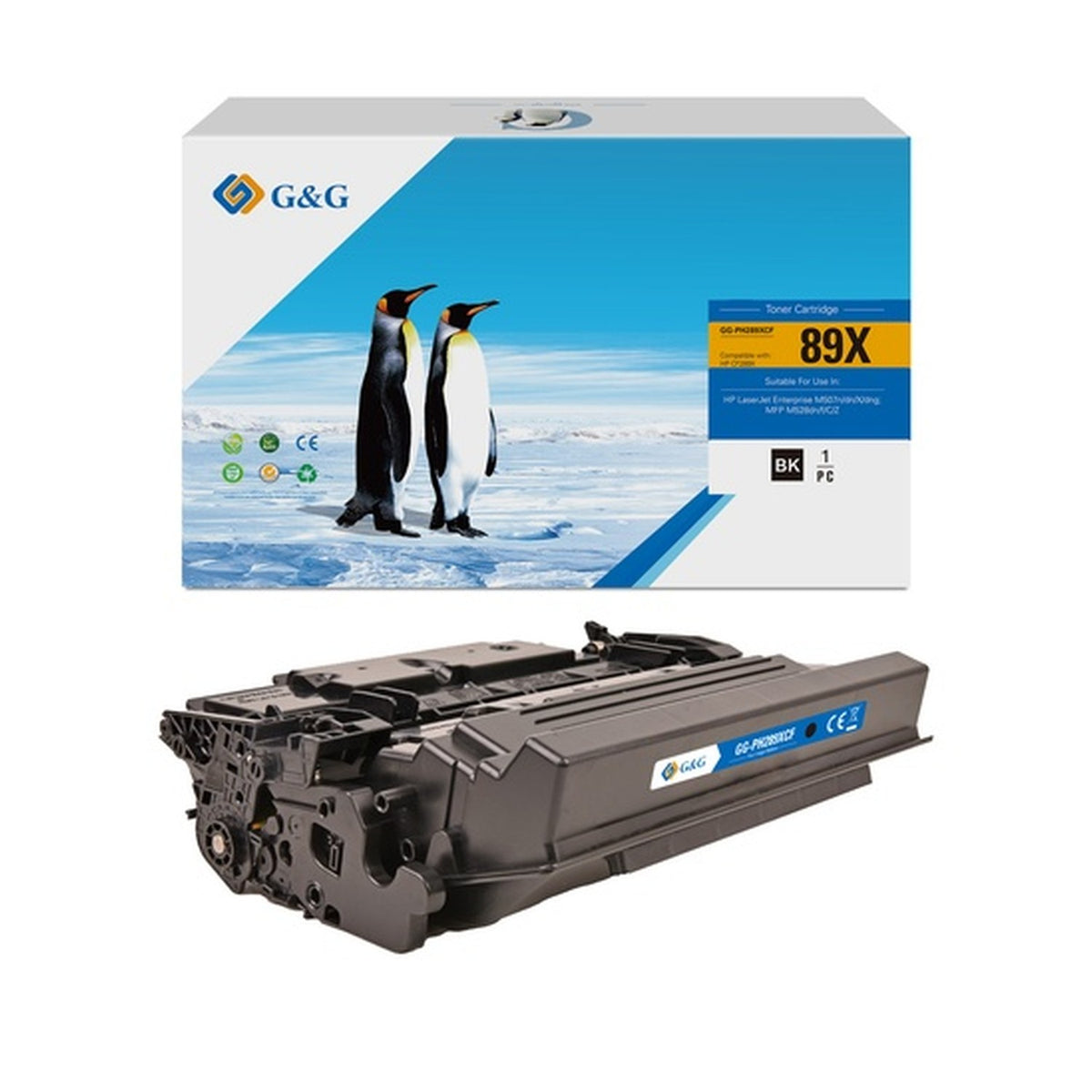 Toner compatible premium HP CF289X / 89X - noir