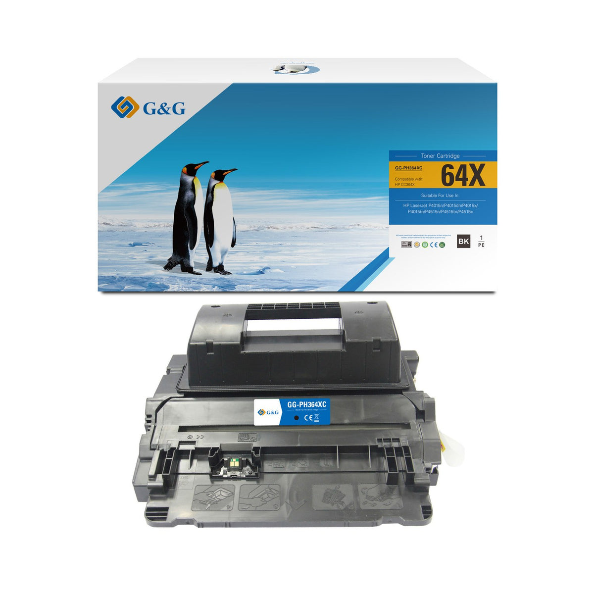 Toner compatible premium HP CC364X / 64X - noir