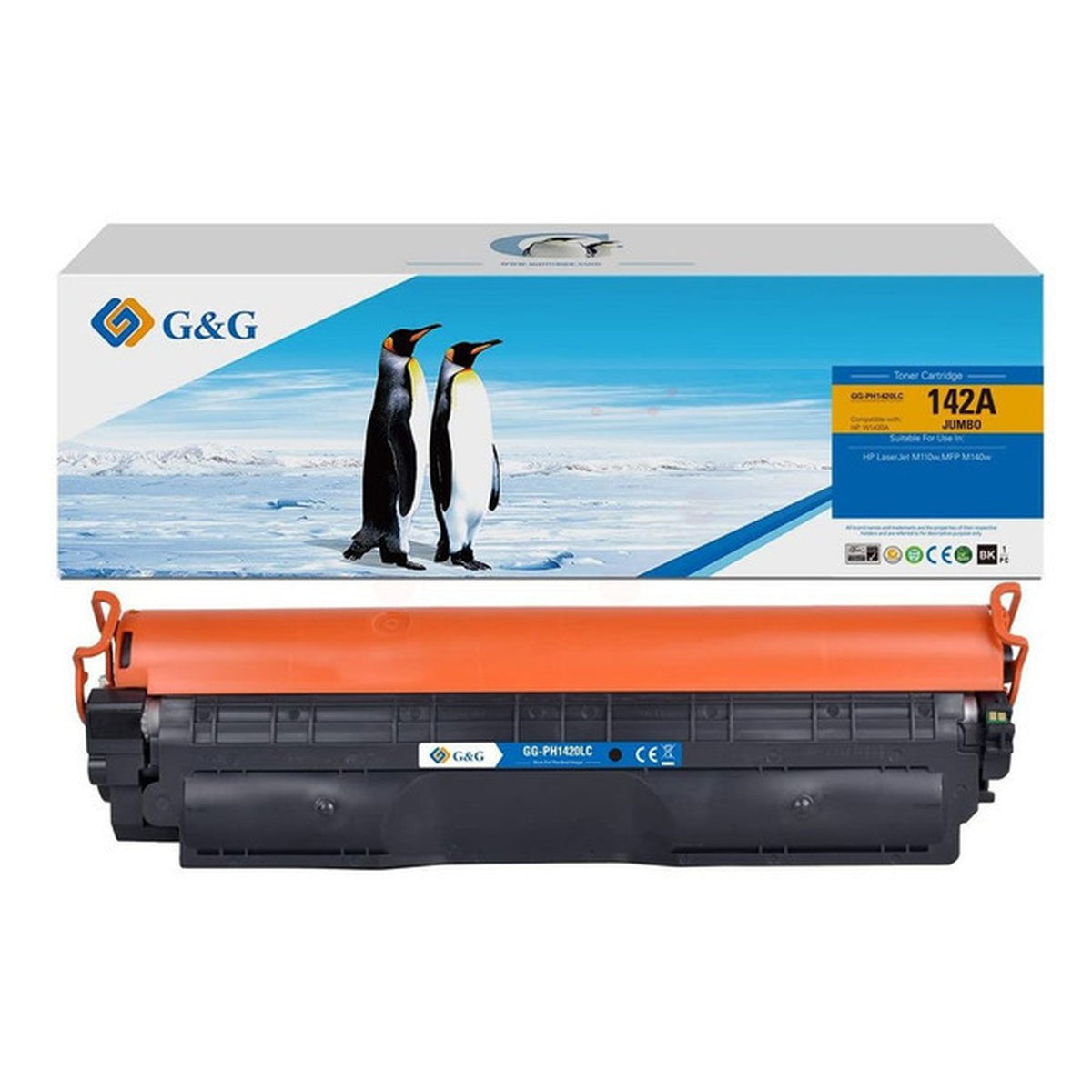 Toner compatible premium HP W1420A / 142A - noir