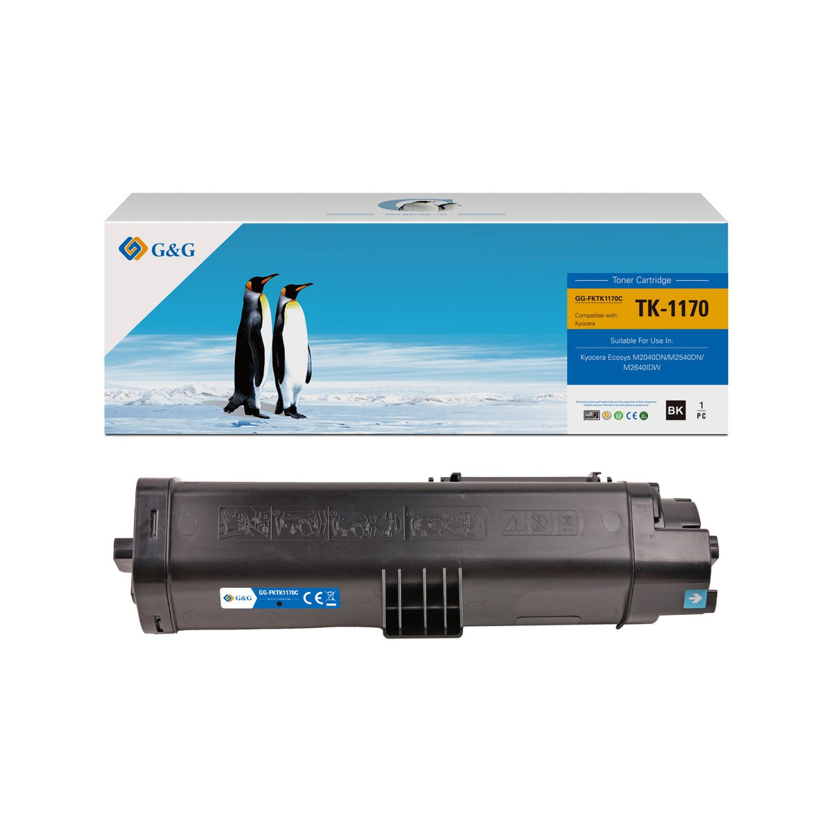 Toner compatible premium Kyocera 1T02S50NL0 / TK-1170 - noir