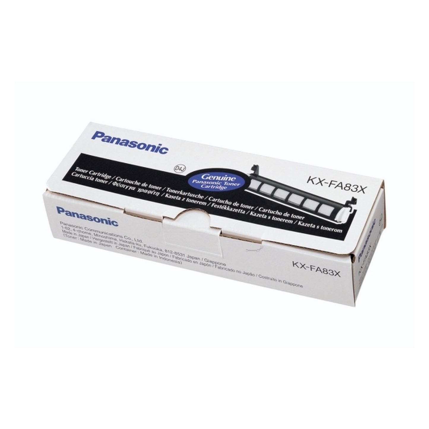 Toner d'origine Panasonic KXFA83X - noir